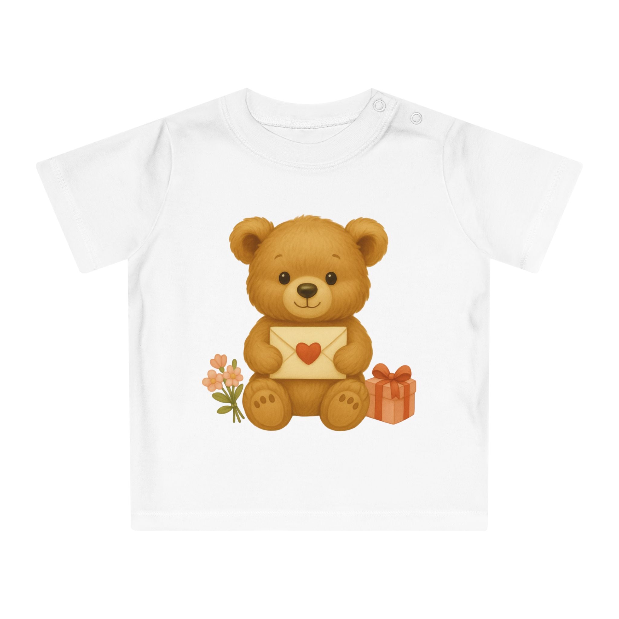 'Teddy Bear Valentine' baby t-shirt