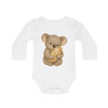 'Koala with Baby Bunny' babyrompertje met lange mouwen