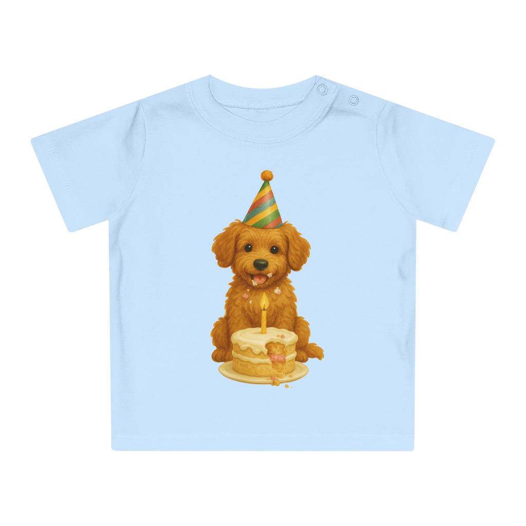 'Puppy Birthday Party' baby t-shirt
