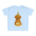 'Puppy verjaardagsfeestje' baby t-shirt