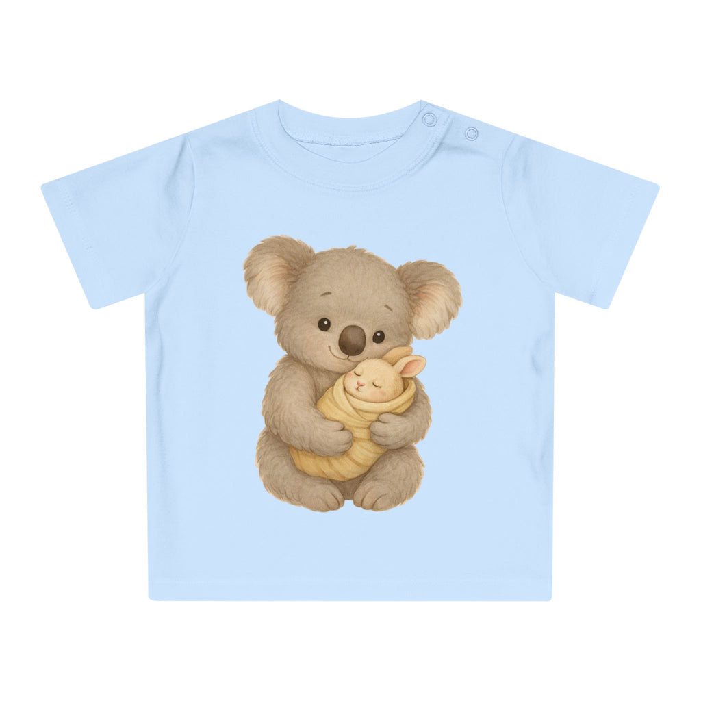 'Koala with Baby Bunny' baby T-shirt