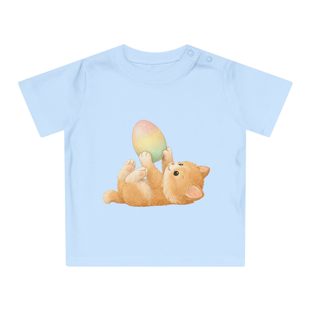 'Playful Easter Kitten' baby t-shirt