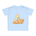 'Playful Easter Kitten' baby t-shirt