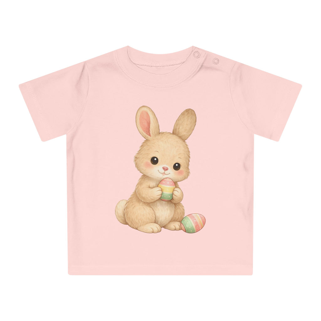 'Little Bunny’s First Easter Egg' baby T-shirt