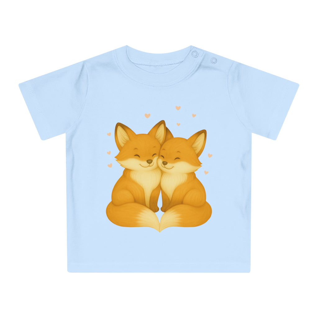 'Foxes in love' baby t-shirt