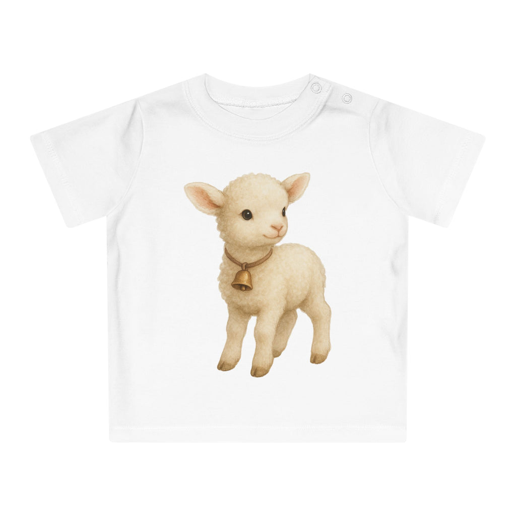 'Little Lamb with Bell' Baby T-shirt