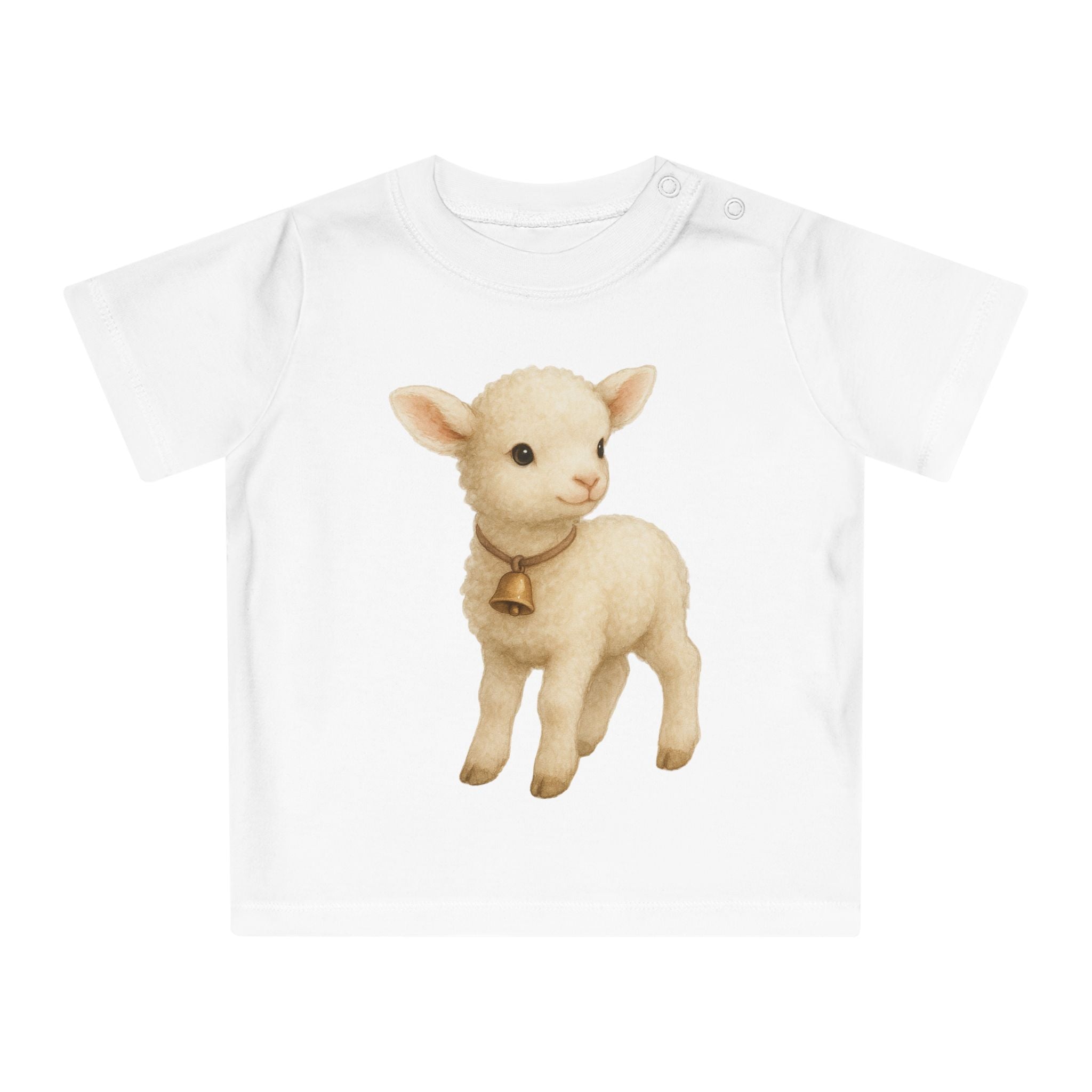 'Little Lamb with Bell' Baby T-shirt