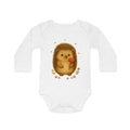 'Hedgehog with heart' baby bodysuit long-sleeve