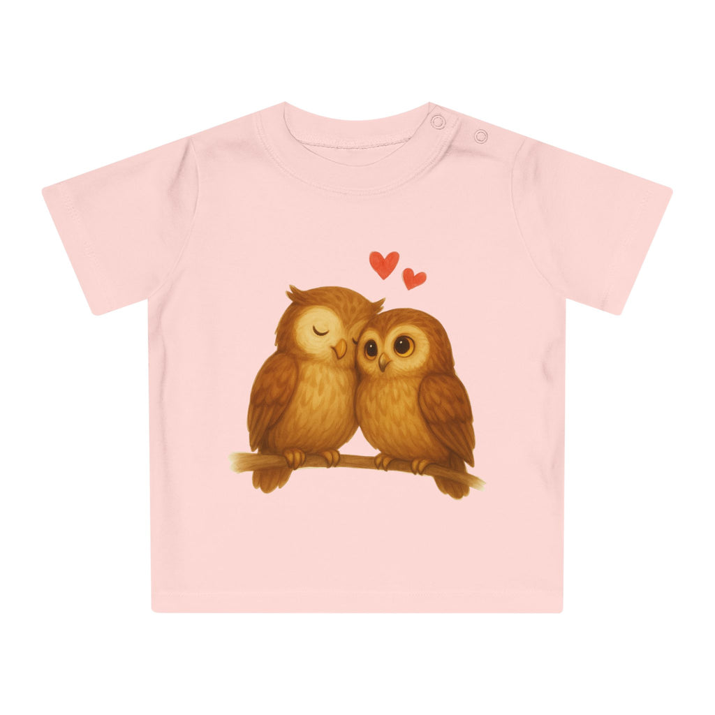 'Owls in Love' baby t-shirt