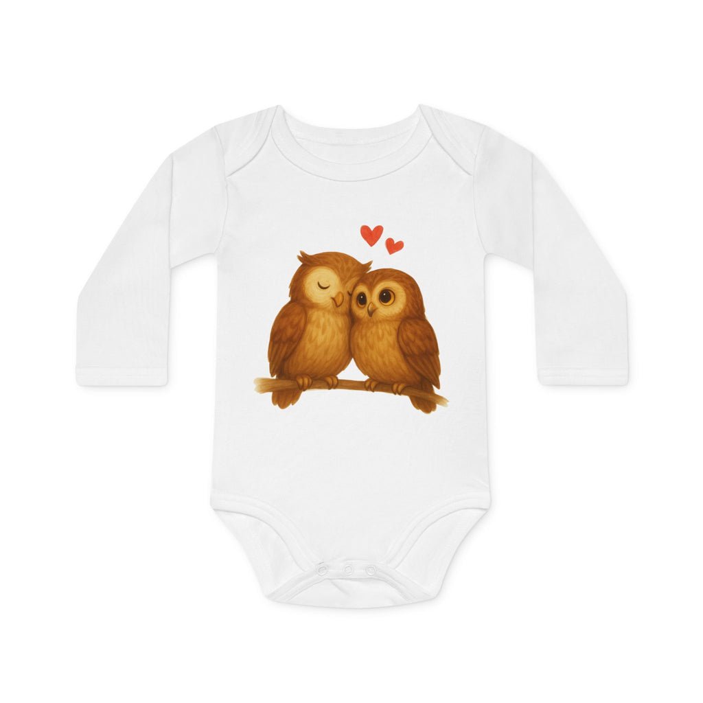 'Uilen in Liefde' baby longsleeve
