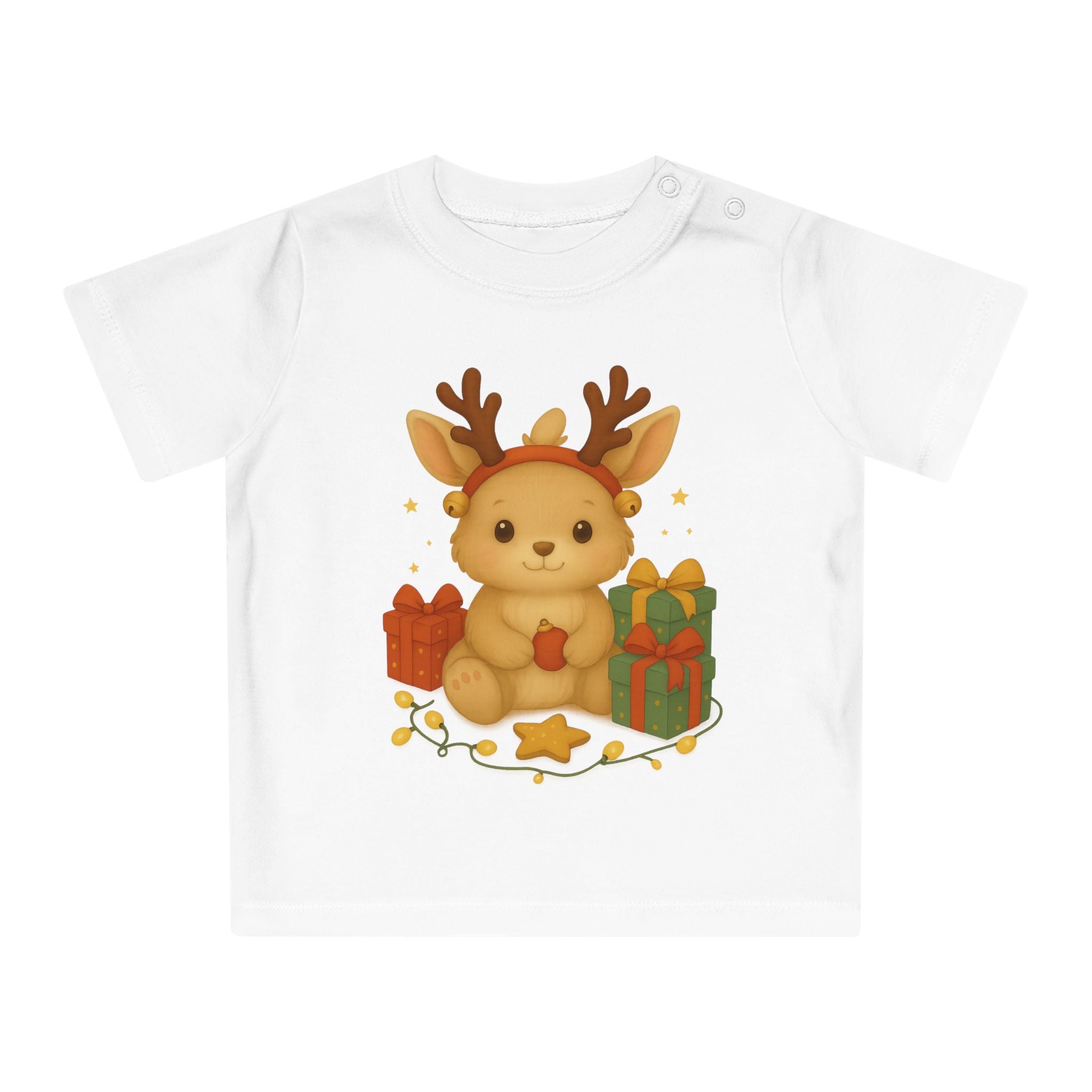 'Het kleine rendierkonijntje' Baby t-shirt