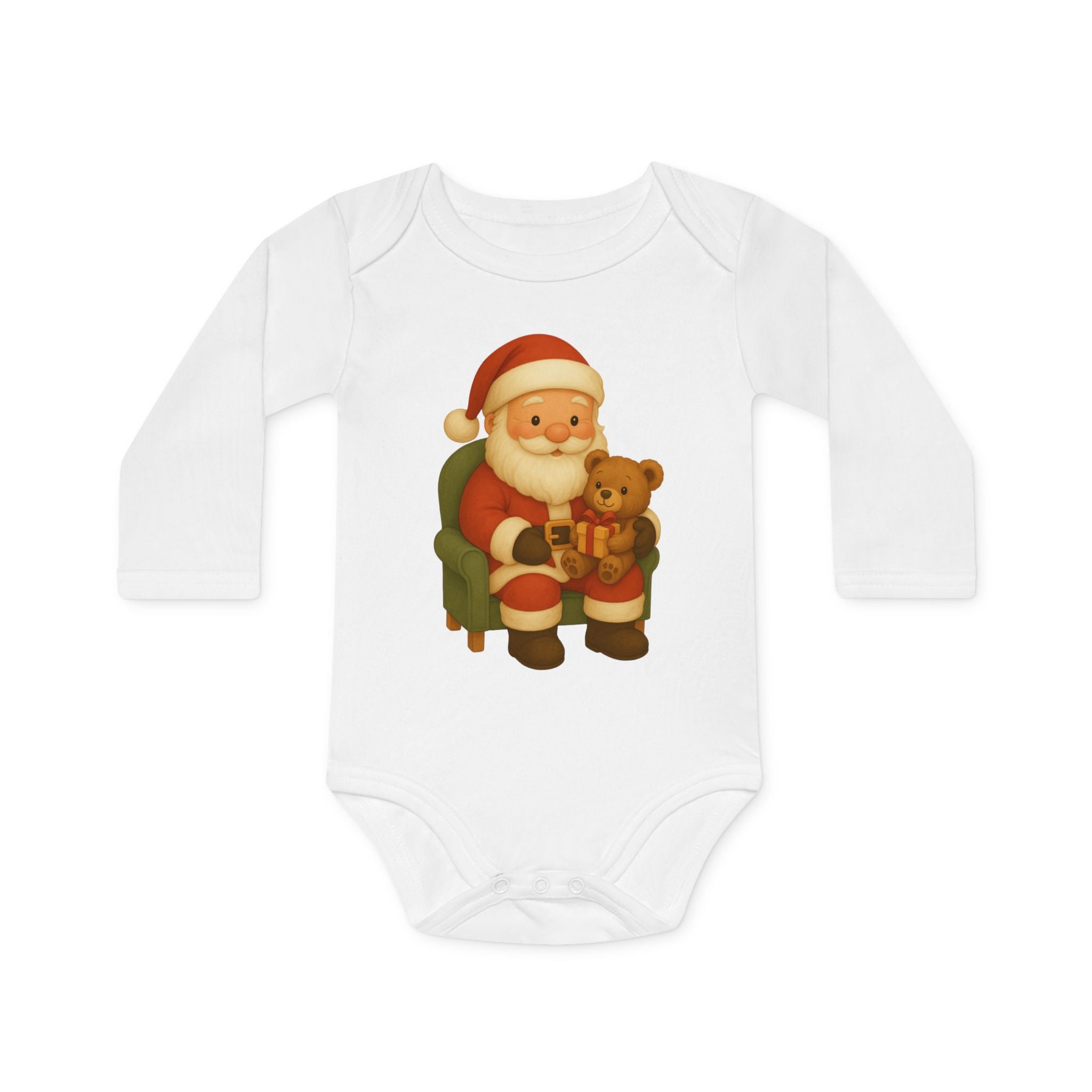 'Santa's Knuffeltijd' baby longsleeve