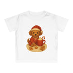 'Kerstpuppy' Baby t-shirt