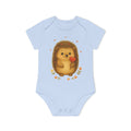 'Hedgehog with heart' baby bodysuit short-sleeve