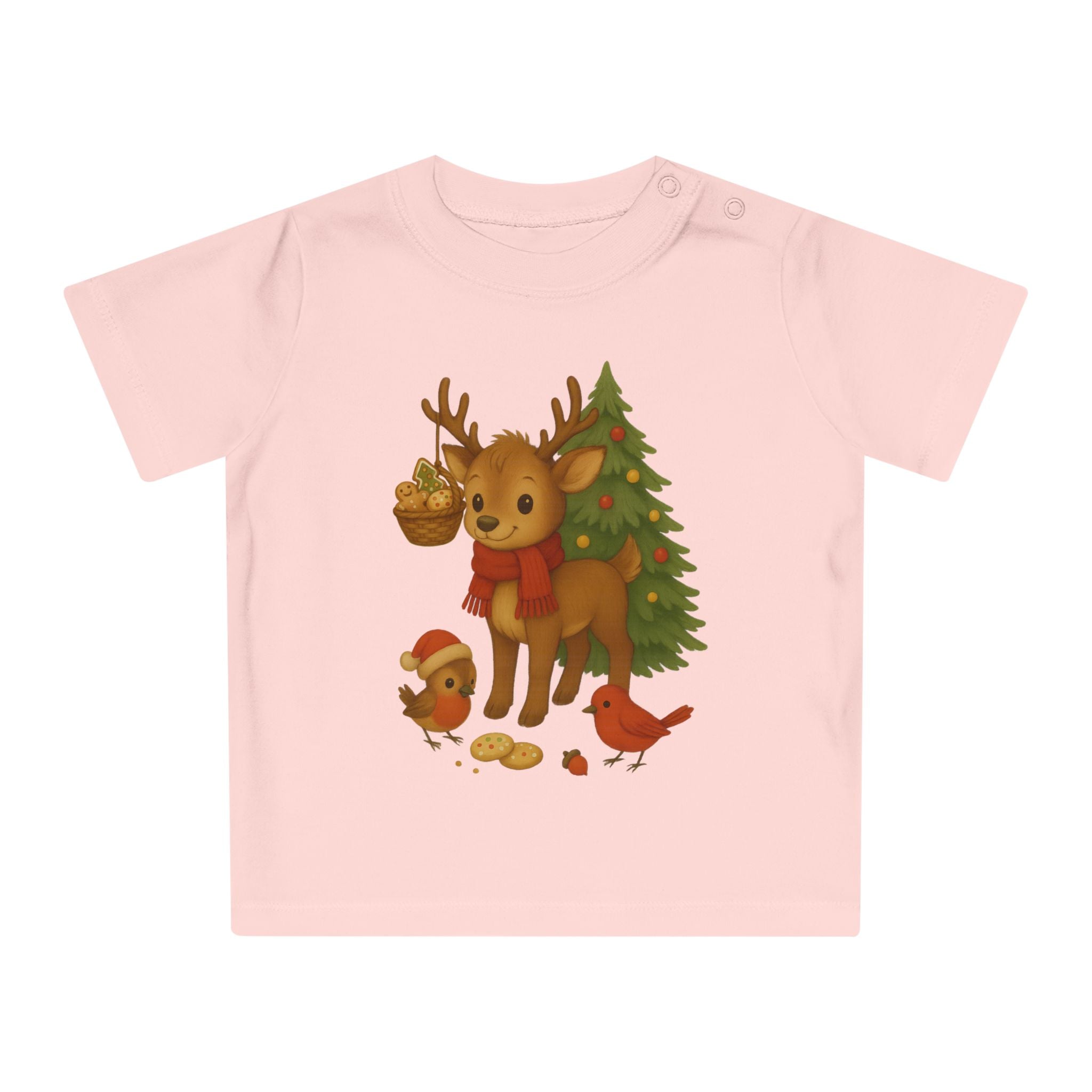 'Kerstkoekjes met liefde' Baby t-shirt