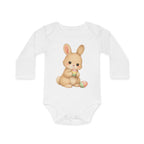 'Little Bunny's First Easter Egg' babyrompertje met lange mouwen
