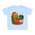 'Gezellige kerstbeer' Baby t-shirt
