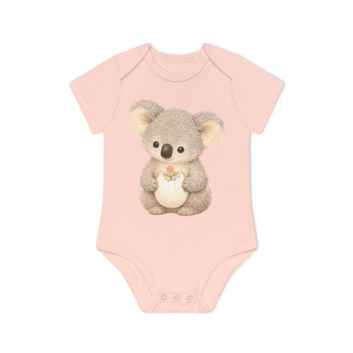 'Blossom Keeper Koala' babyrompertje met korte mouwen