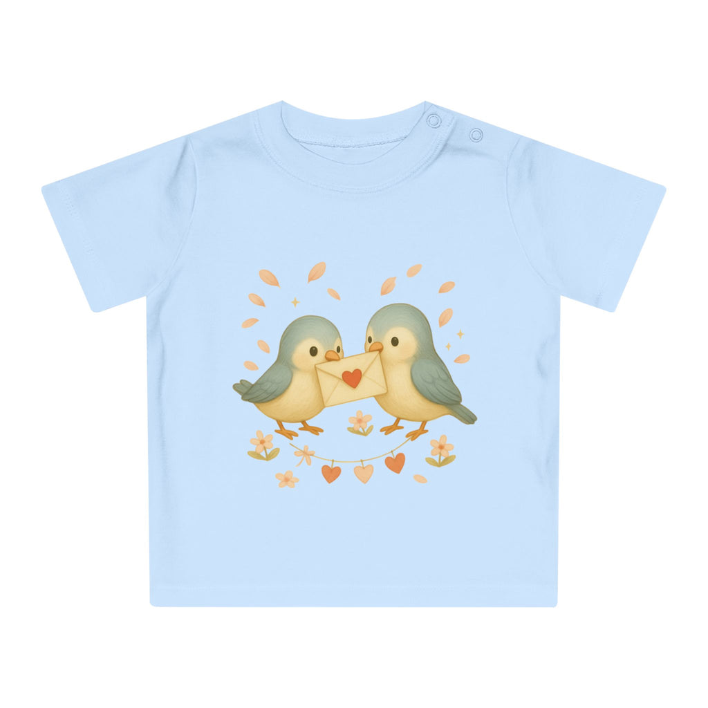 'Lovebirds' baby t-shirt