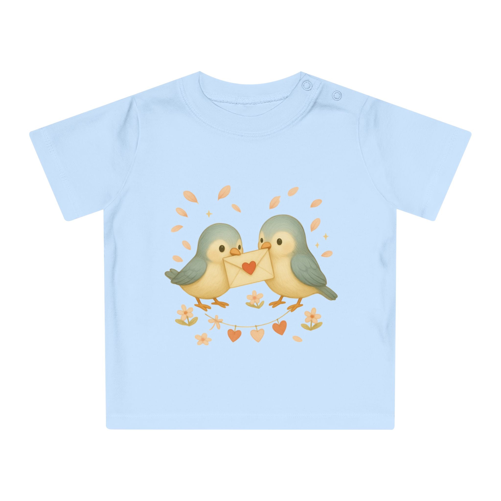 'Lovebirds' baby t-shirt