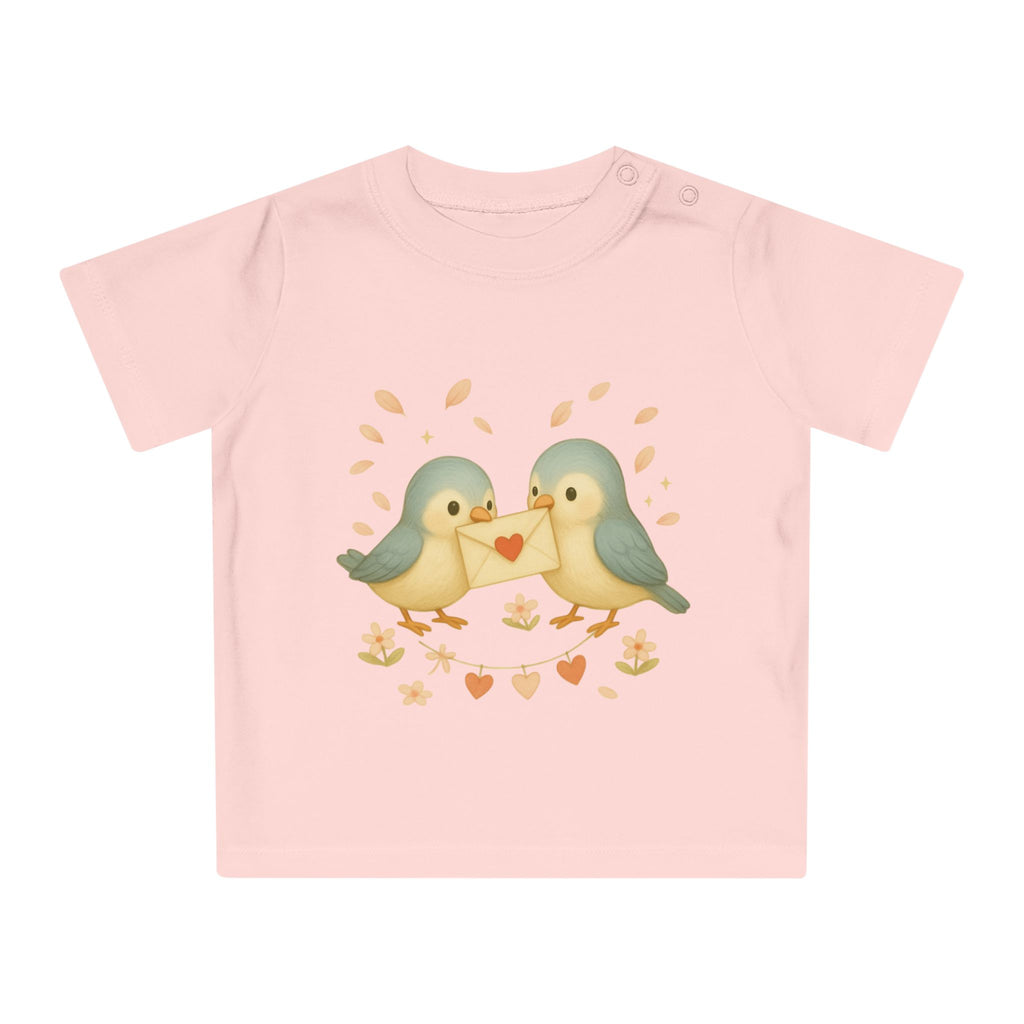 'Lovebirds' baby t-shirt