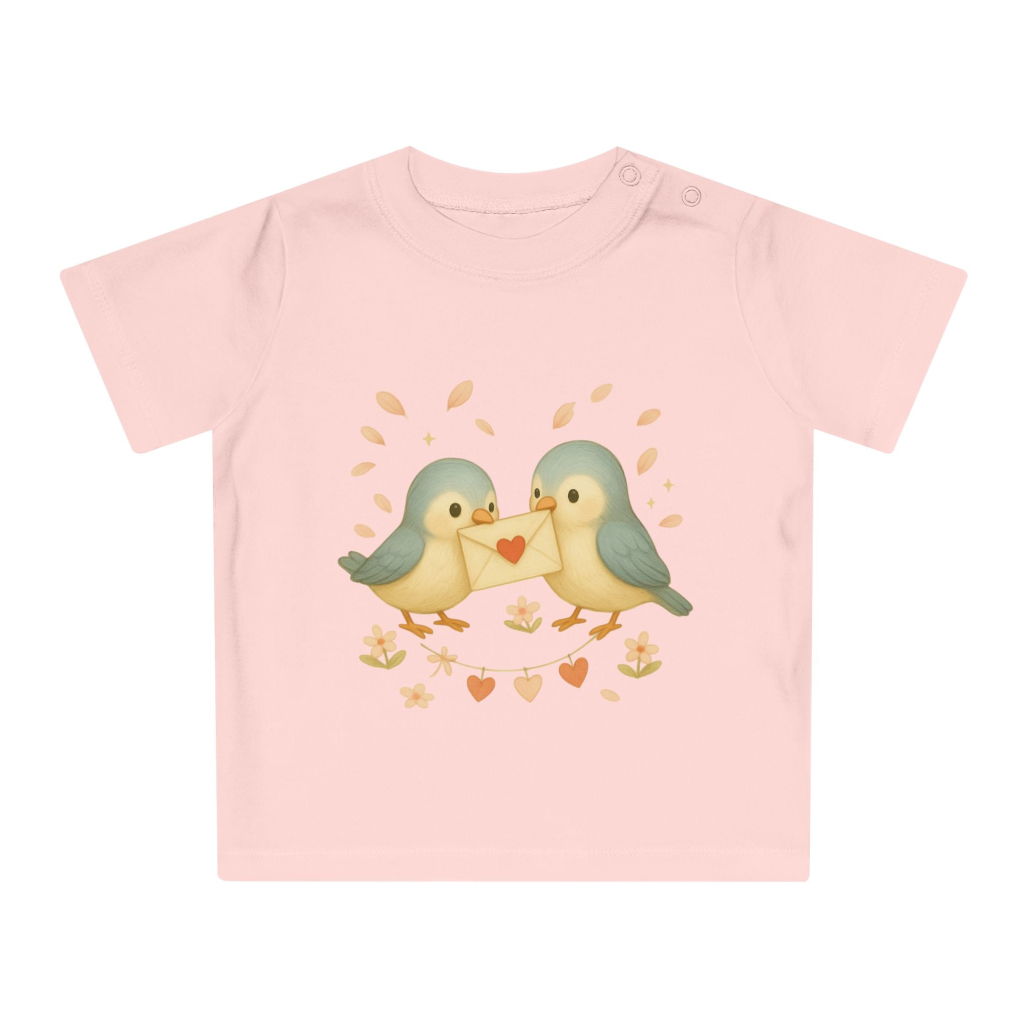'Lovebirds' baby t-shirt