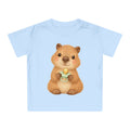 'Little Capybara with Pacifier' Baby T-shirt