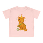 'Party Kitty Cutie' baby t-shirt