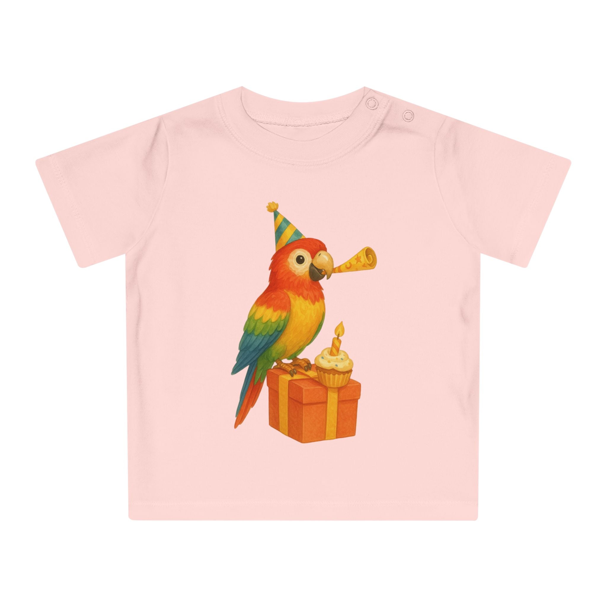 'Een kleurrijke verjaardag' baby t-shirt