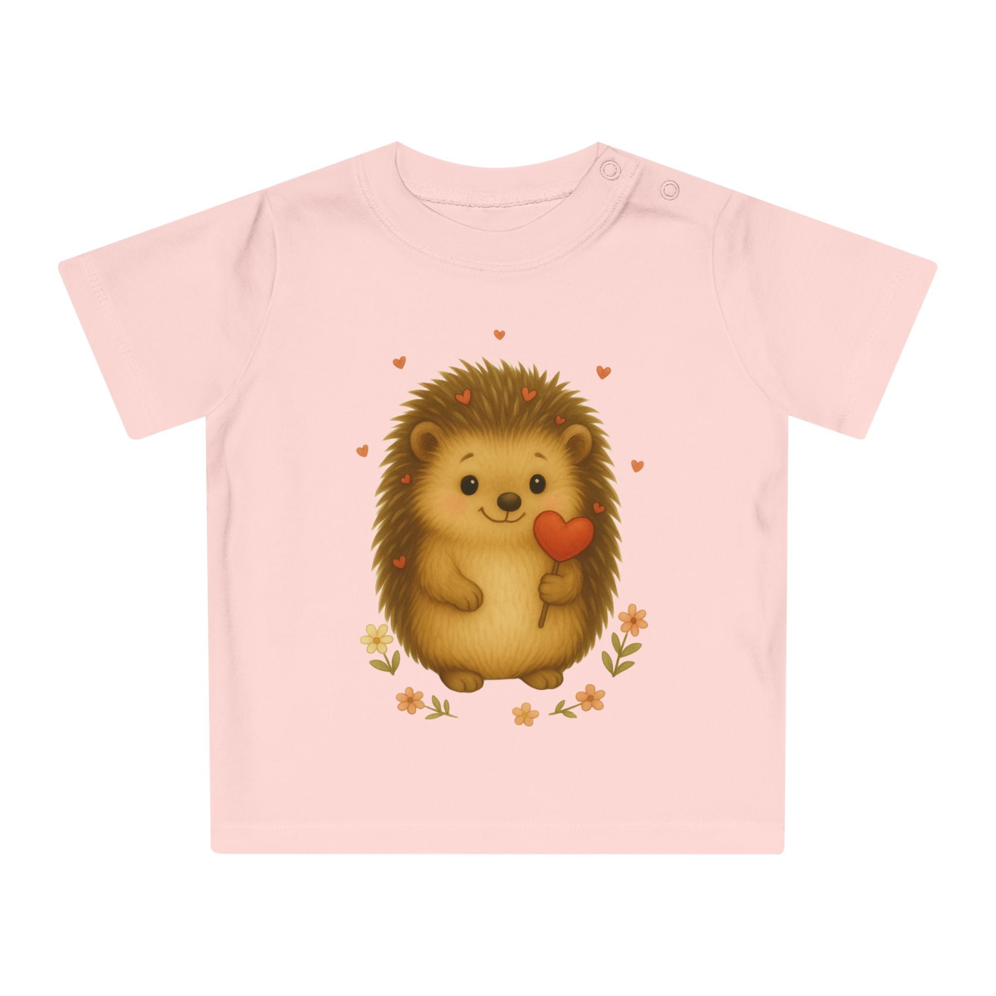 'Hedgehog with heart' Baby T-shirt met