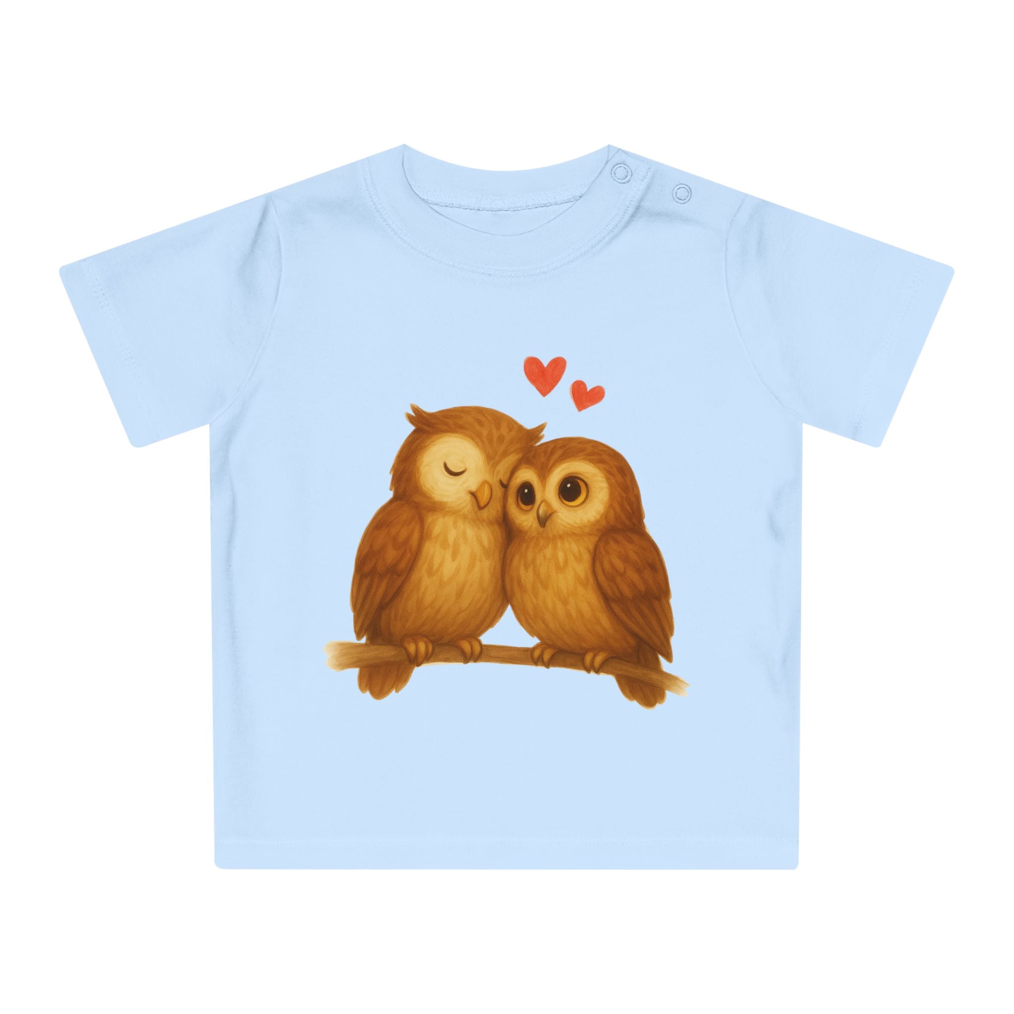 'Uilen in Liefde' baby t-shirt