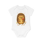 'Hedgehog with heart' Babyrompertje met korte mouwen