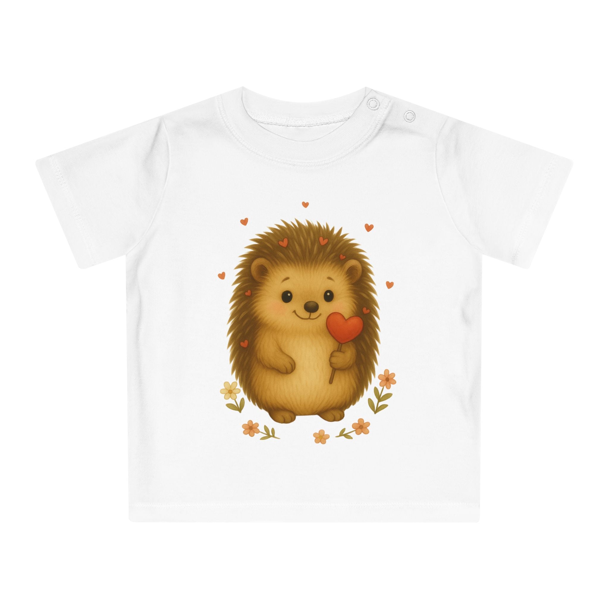 'Hedgehog with heart' Baby T-shirt met