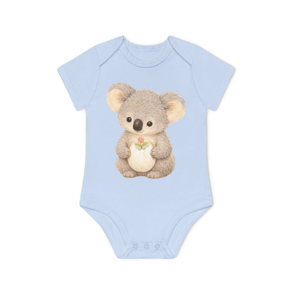 'Blossom Keeper Koala' babyrompertje met korte mouwen
