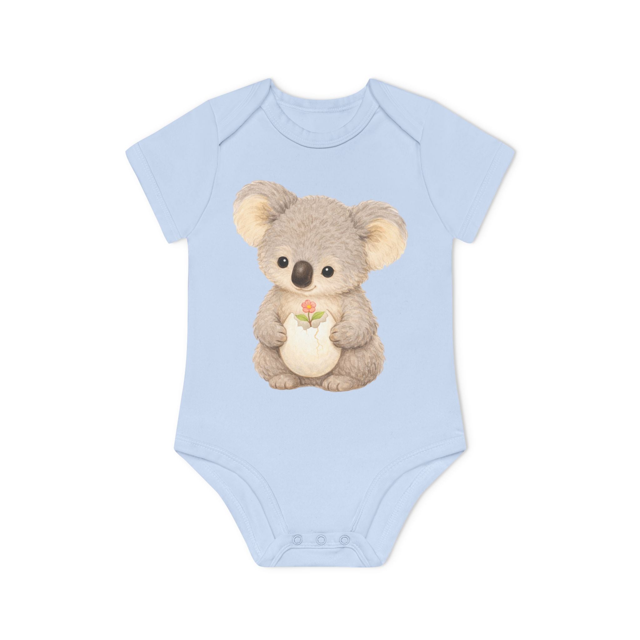 'Blossom Keeper Koala' babyrompertje met korte mouwen