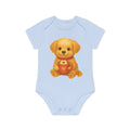 'Cup of love puppy' babyrompertje met korte mouwen
