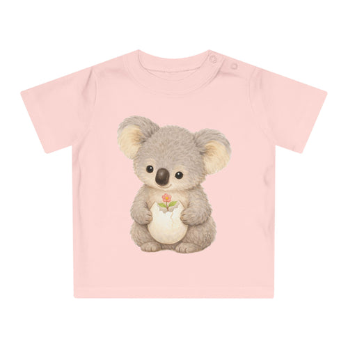 'Blossom Keeper Koala' baby t-shirt