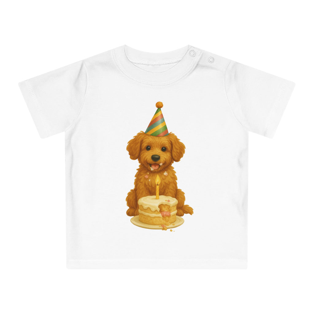 'Puppy Birthday Party' baby t-shirt