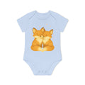'Foxes in love' baby bodysuit short-sleeve