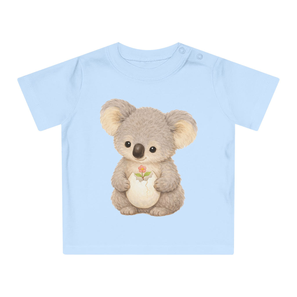 'Blossom Keeper Koala' baby t-shirt