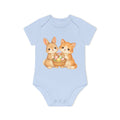 'Best Friends Easter Basket' babyrompertje met korte mouwen