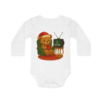'Gezellige kerstbeer' baby longsleeve