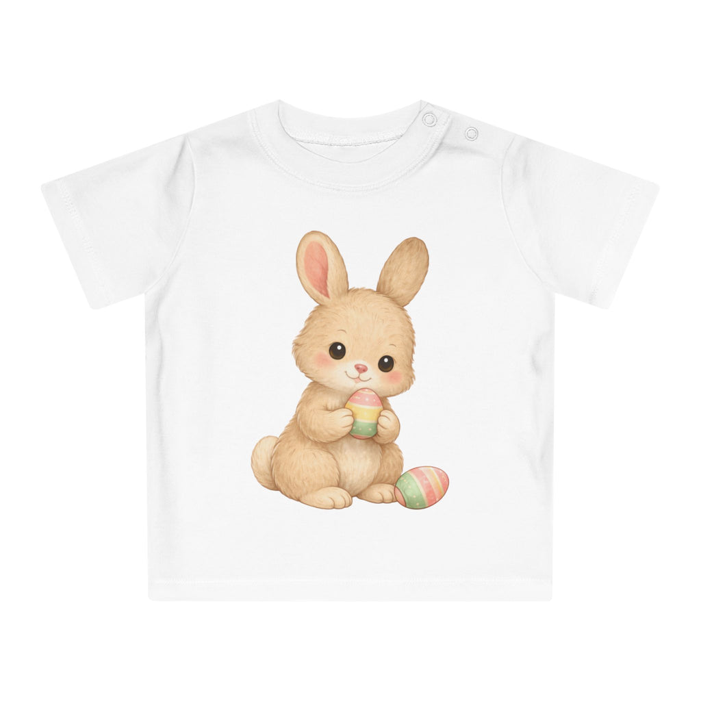 'Little Bunny’s First Easter Egg' baby T-shirt