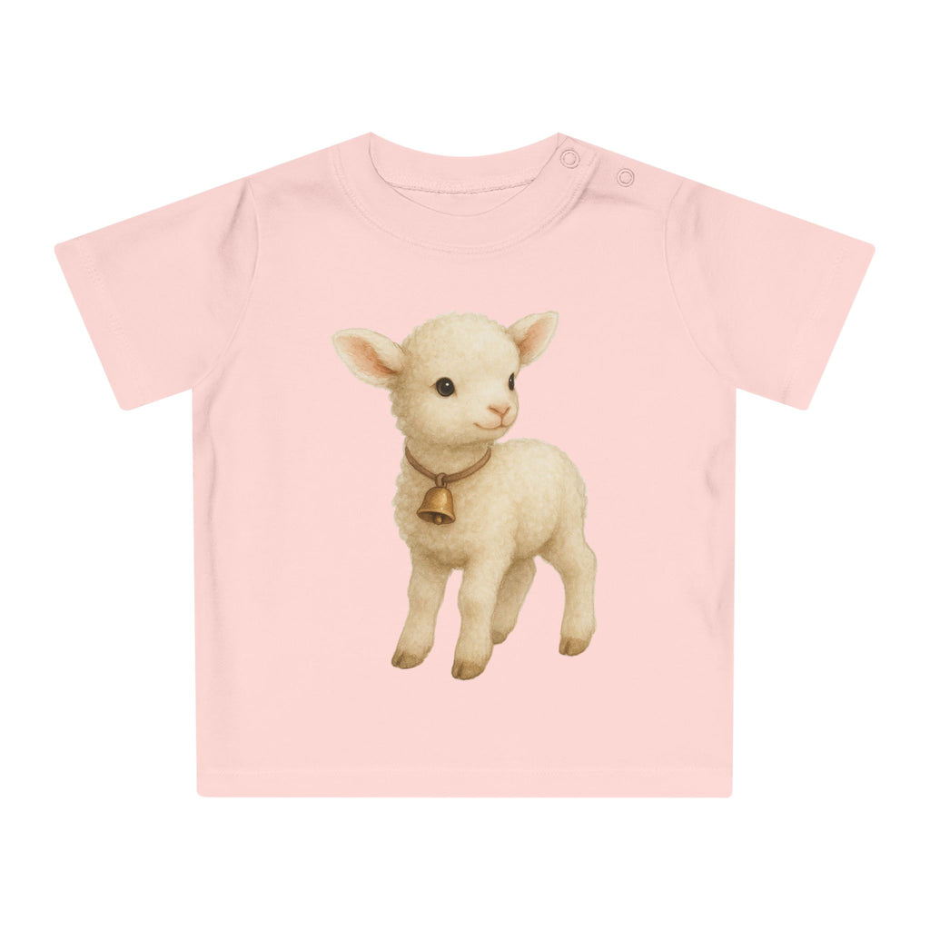 'Little Lamb with Bell' Baby T-shirt