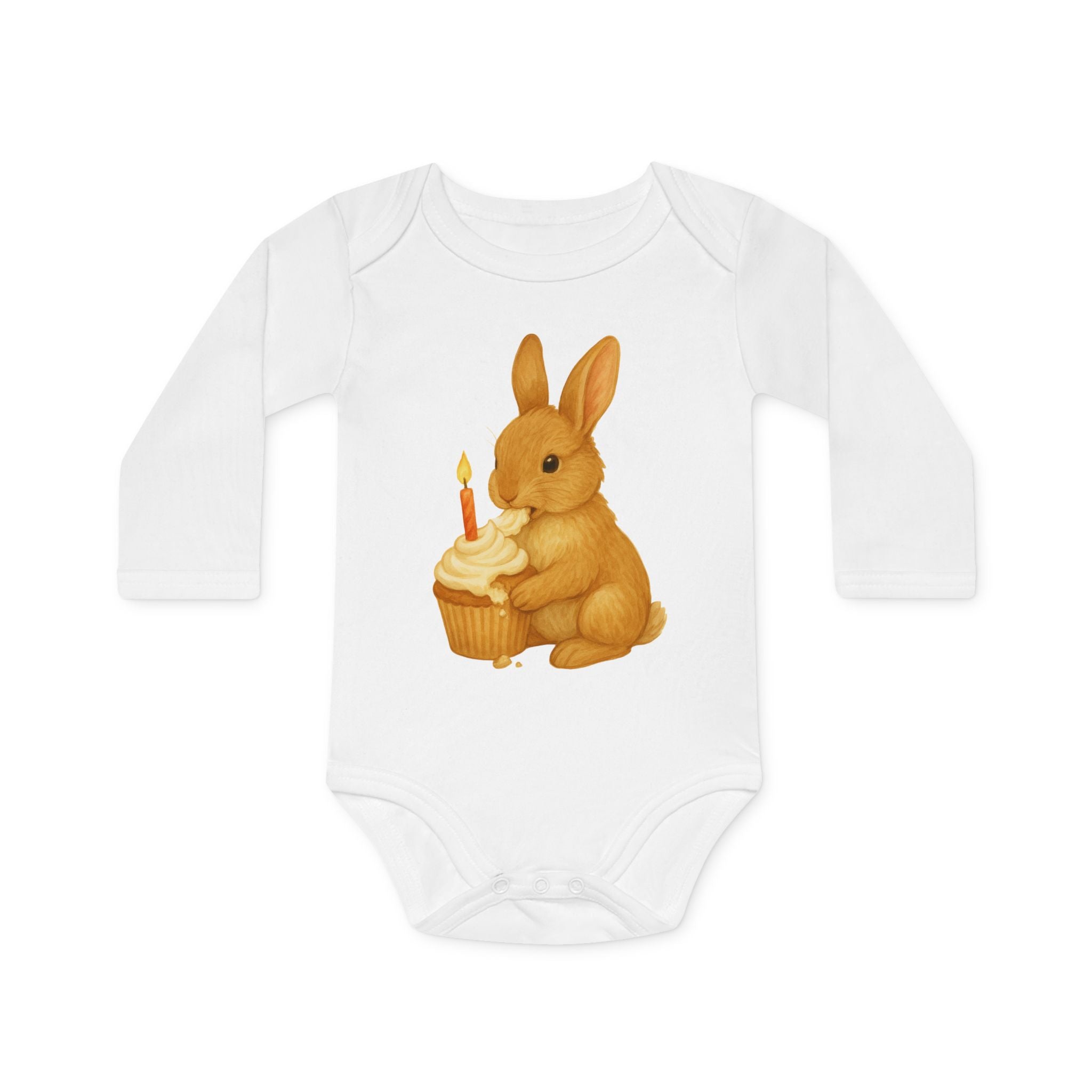 'Lief Verjaardagskonijntje' baby longsleeve