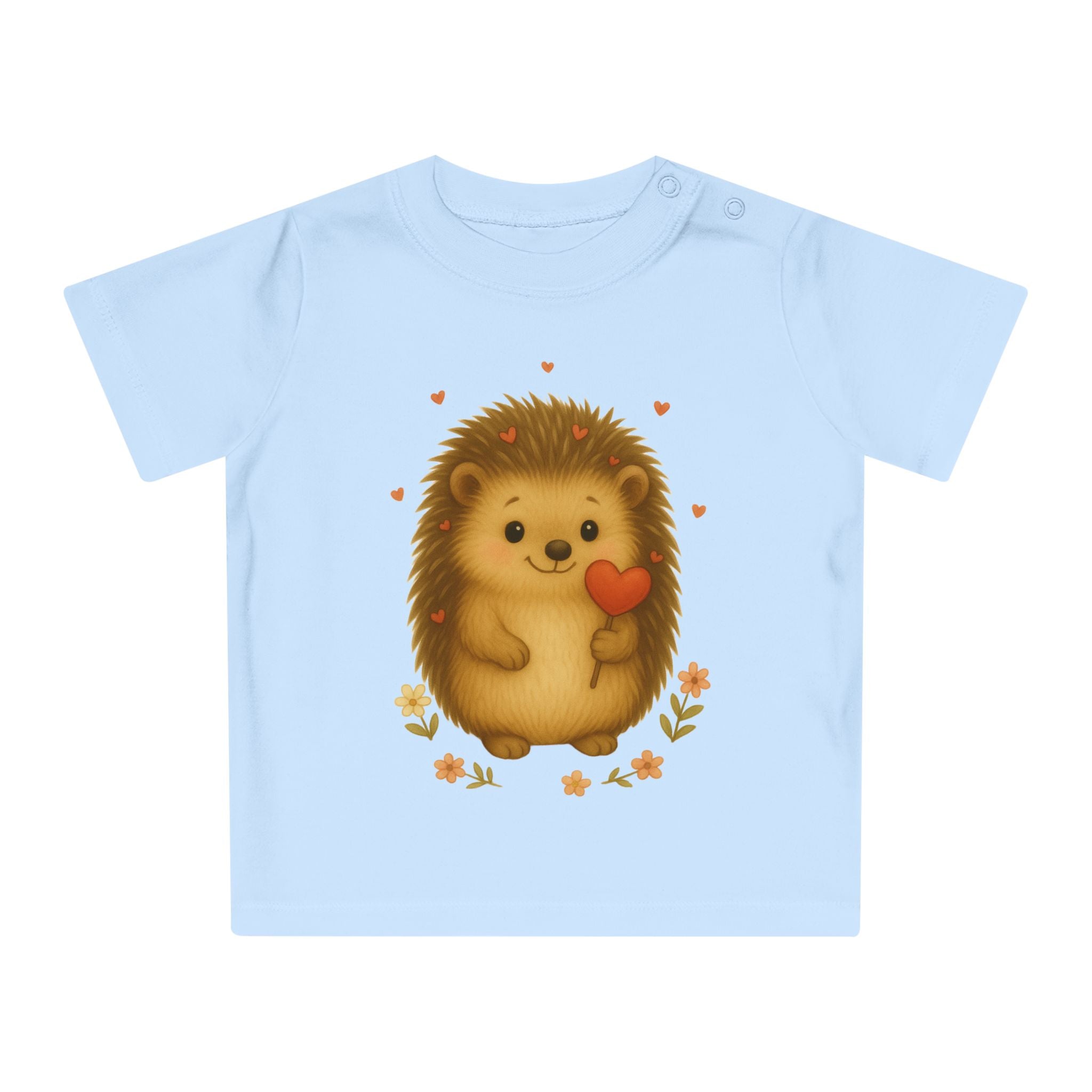 'Hedgehog with heart' Baby T-shirt met