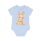 'Little Bunny’s First Easter Egg' Babyrompertje met korte mouwen