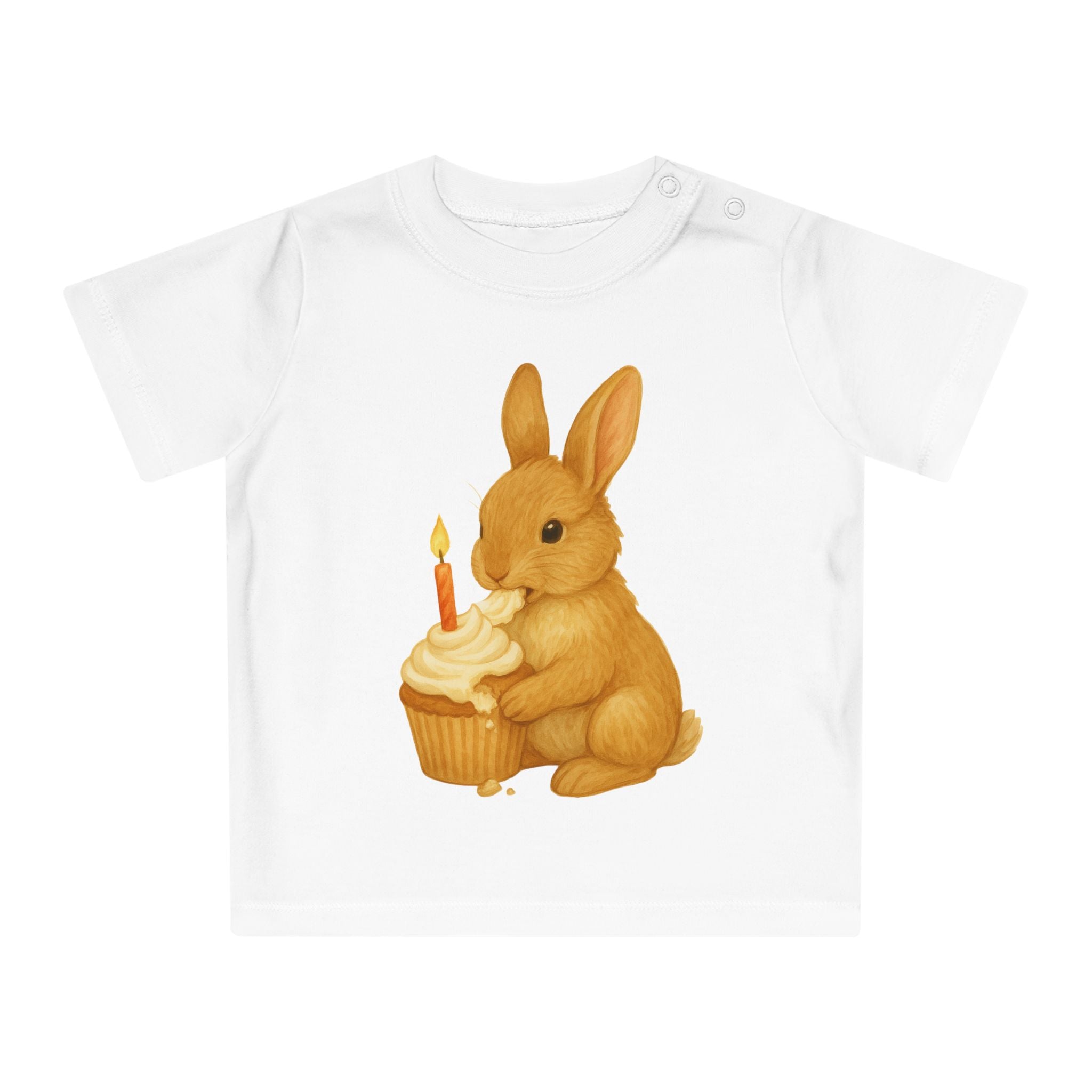 'Lief Verjaardagskonijntje' baby t-shirt