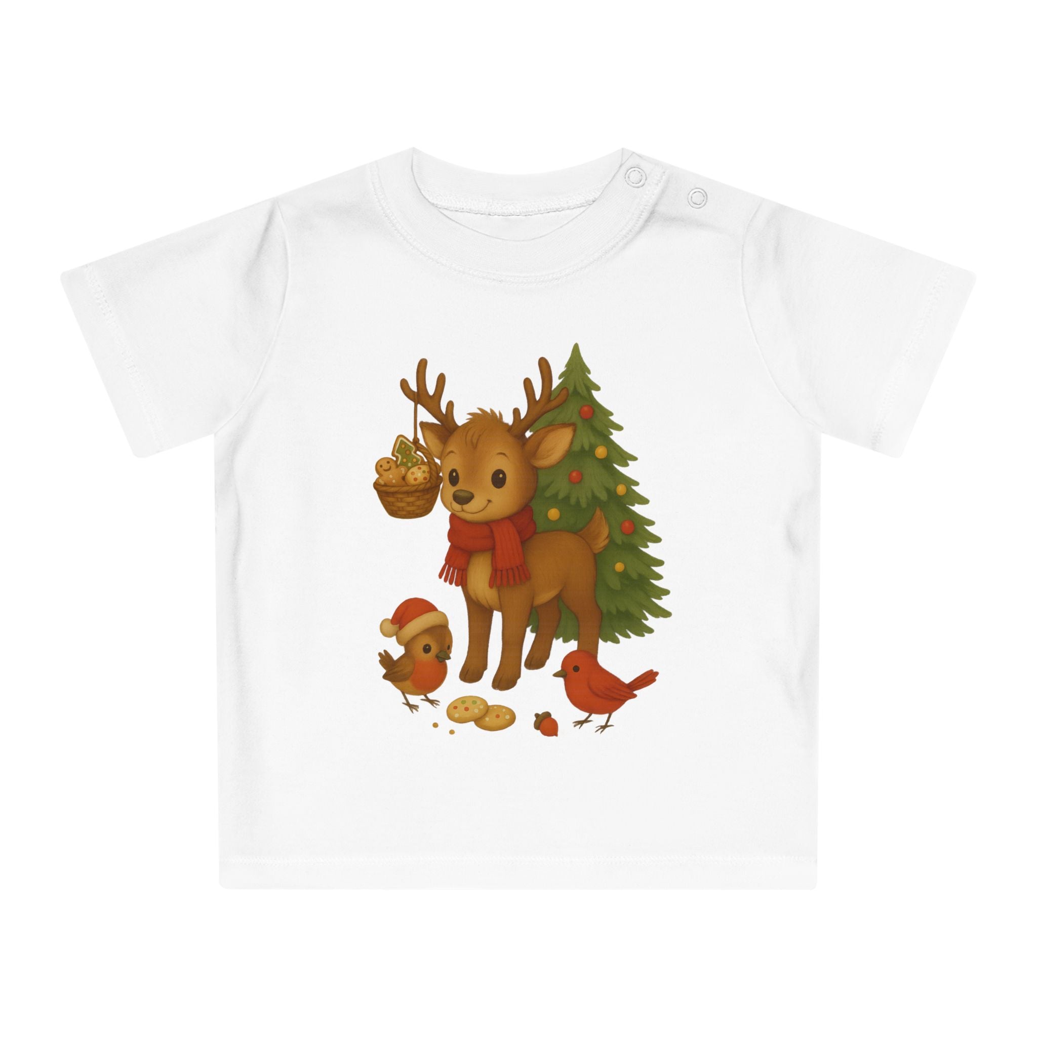 'Kerstkoekjes met liefde' Baby t-shirt