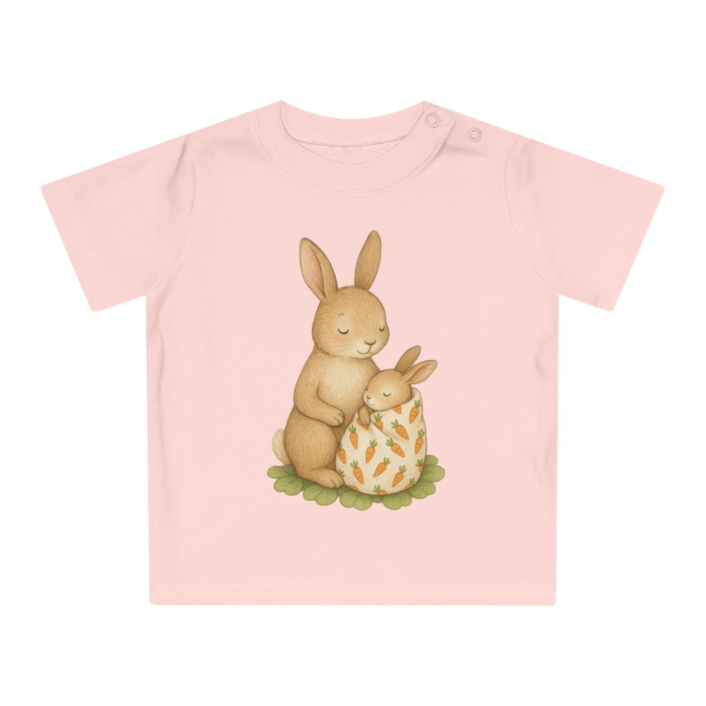'Mama Bunny with Baby' baby t-shirt